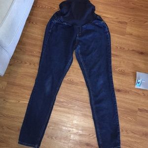 Indigo Blue Sz 16 maternity skinny jeans